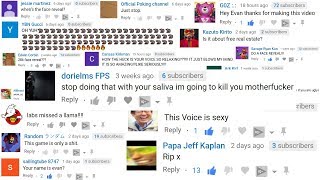 ASMR Reading Your Comments (Gum Chewing)