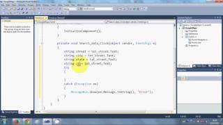 C# Tutorial 90  How to Display Google Maps in C# Windows Form