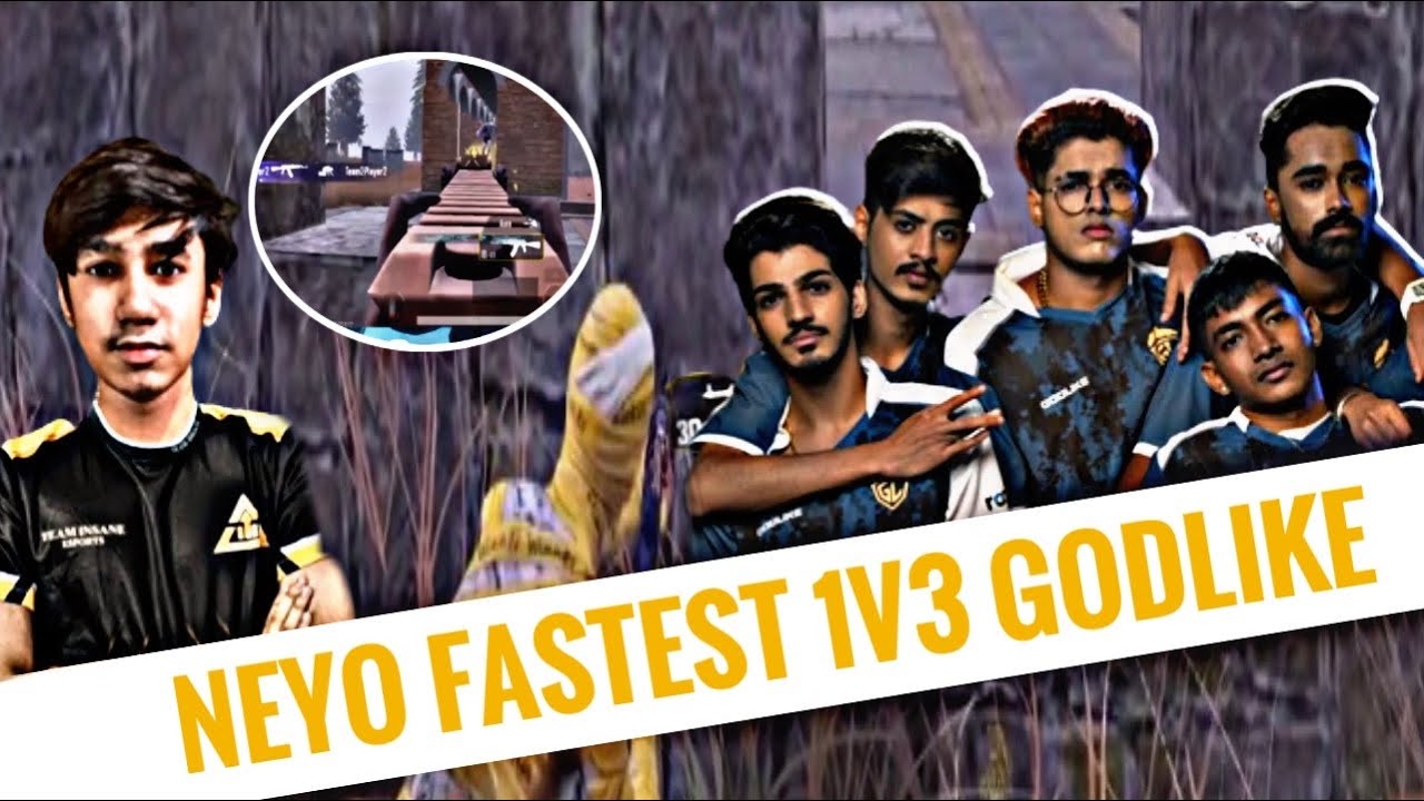 SouL Vs GodLike Drop Clash 🔥 - Neyo fastest 1v3 😱