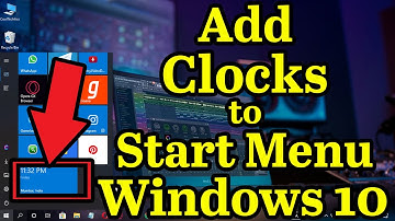 How to add clocks to Start menu on Windows 10