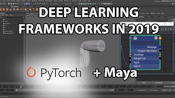 Deep Learning Frameworks in 2019 - PyTorch, FDDA and Maya