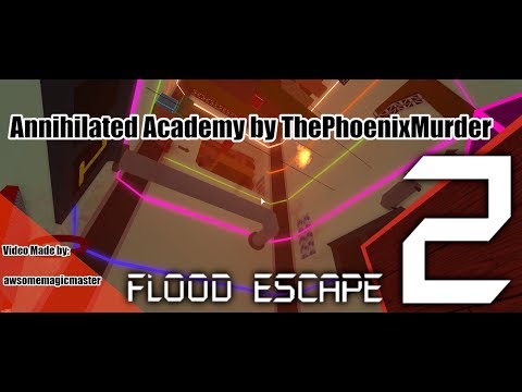 Buffed Near Impossible Annihilated Academy By - roblox flood escape test map annihilated academy by