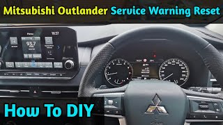 Mitsubishi Outlander 2022 Service Due Reset - How To DIY