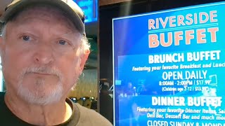 Thumbnail Lunch Time In Laughlin, Nevada. THE RIVERSIDE BUFFET. $15.99 ALL YOU CAN EAT! #lonewulfrick2025 