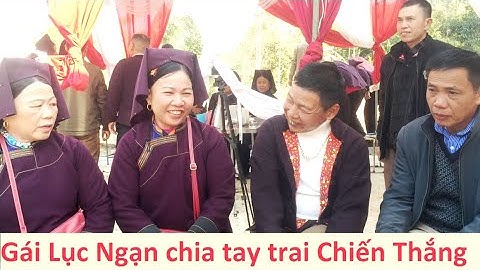 Cực hay gái Lục Ngạn và trai Chiến Thắng hát sli chia tay đám cưới Vân An