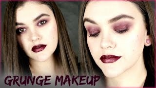 Grunge Fall Makeup Tutorial- Full Face Drugstore! 2016