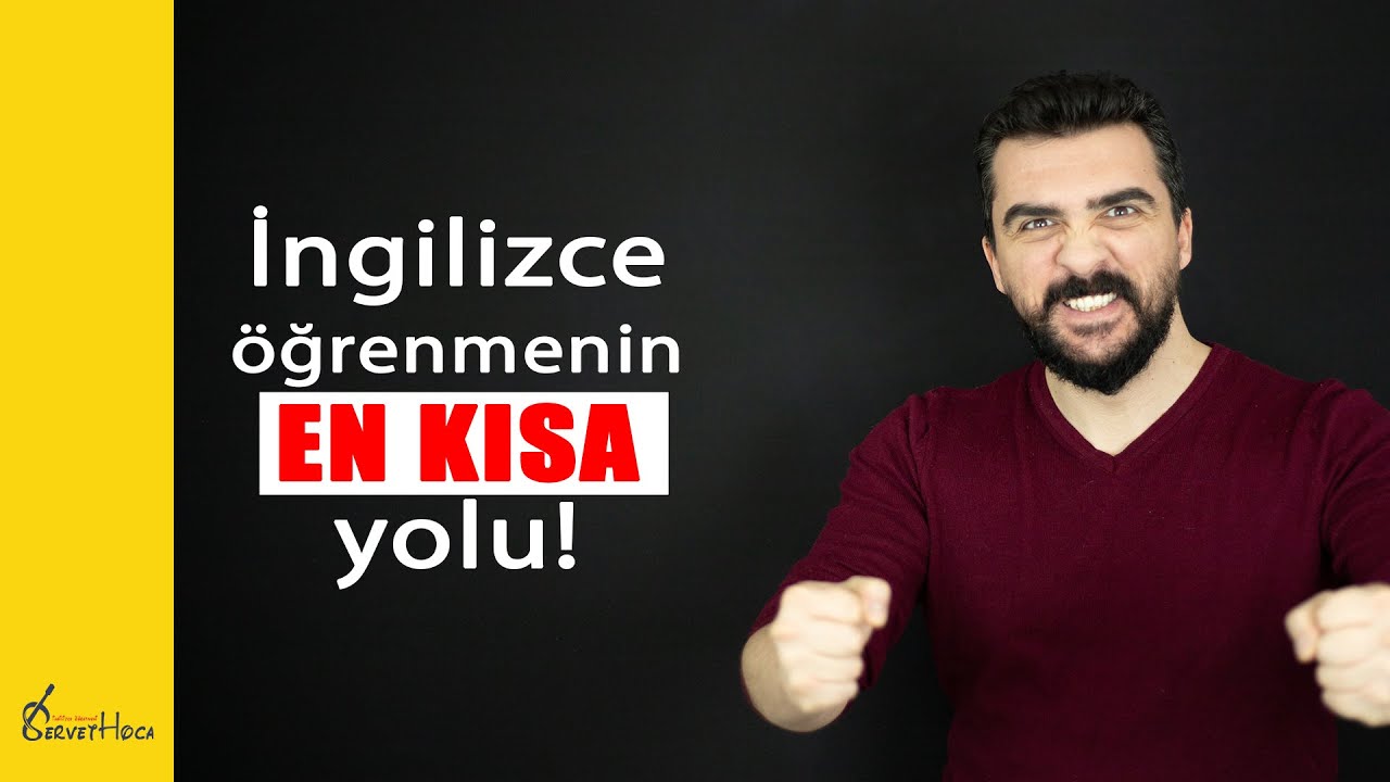En kısa yoldan nasıl İngilizce öğrenirim? (En gerçekçi yaklaşım!)