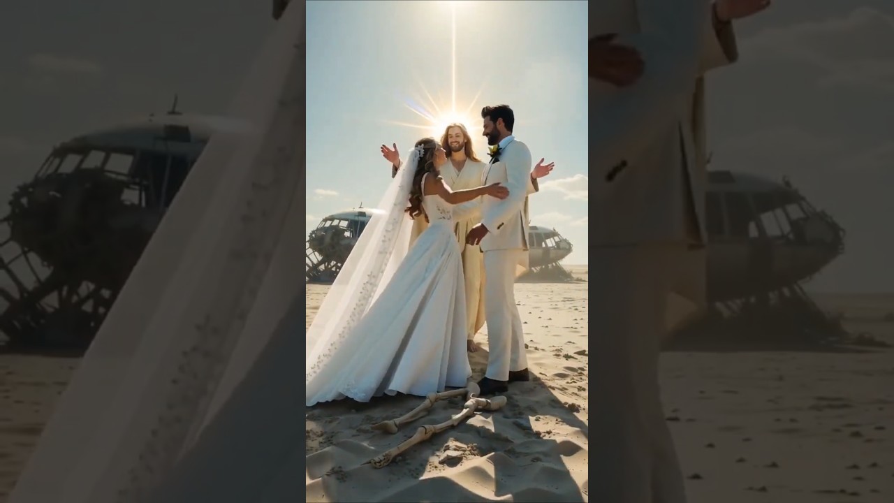 Jesus, bride and groom 