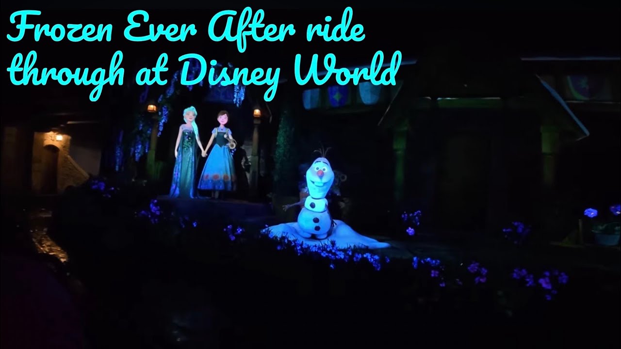 Frozen Ever After ride through at Disney World’s Epcot!