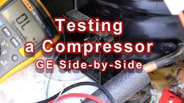 Testing a Compressor (no inverter) GE Side By Side