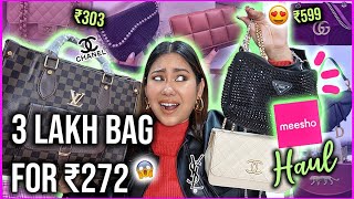 Buying My Dream Designer *FAKE* Bags from MEESHO  | Latest Haul