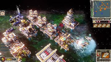 Fastest 1v1 on water - Red Alert 3 Remix