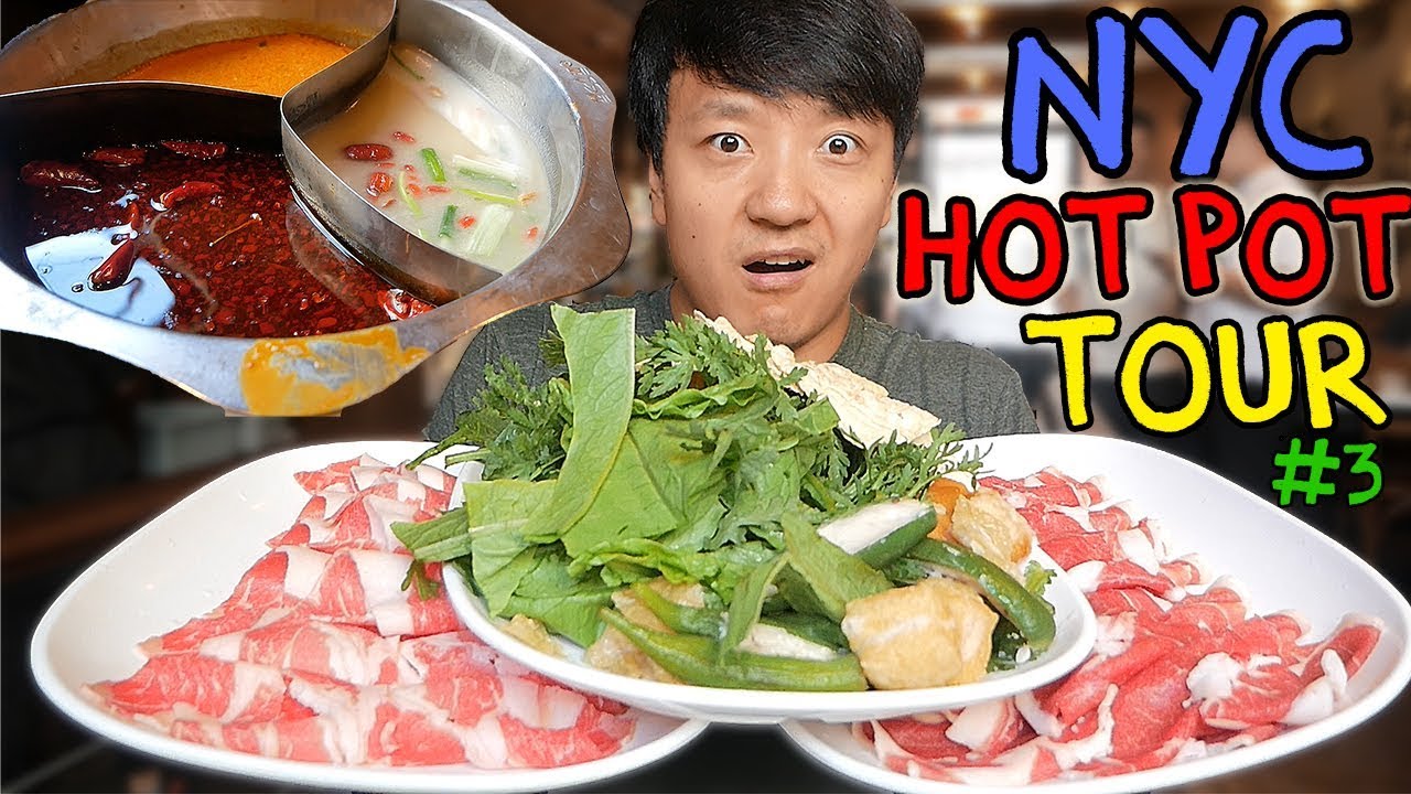 All You Can Eat THAI Hot Pot Buffet! New York Hot Pot Tour Part 3! | Strictly Dumpling