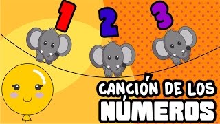 Canción De Los Números Aprender A Contar Del 1 Al 10 Los Elefantes Canciones Infantiles