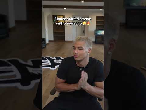 Marlon's new look😭❤️‍🩹 #trending #funny #viral #clips #marlon #fypシ #shorts #stream