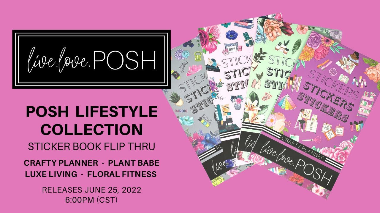 RETRO BABE STICKER BOOK – Live Love Posh