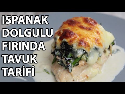 Ispanak ve Mantar Dolgulu Tavuk Tarifi – Dolgulu Tavuk Nasıl Yapılır?