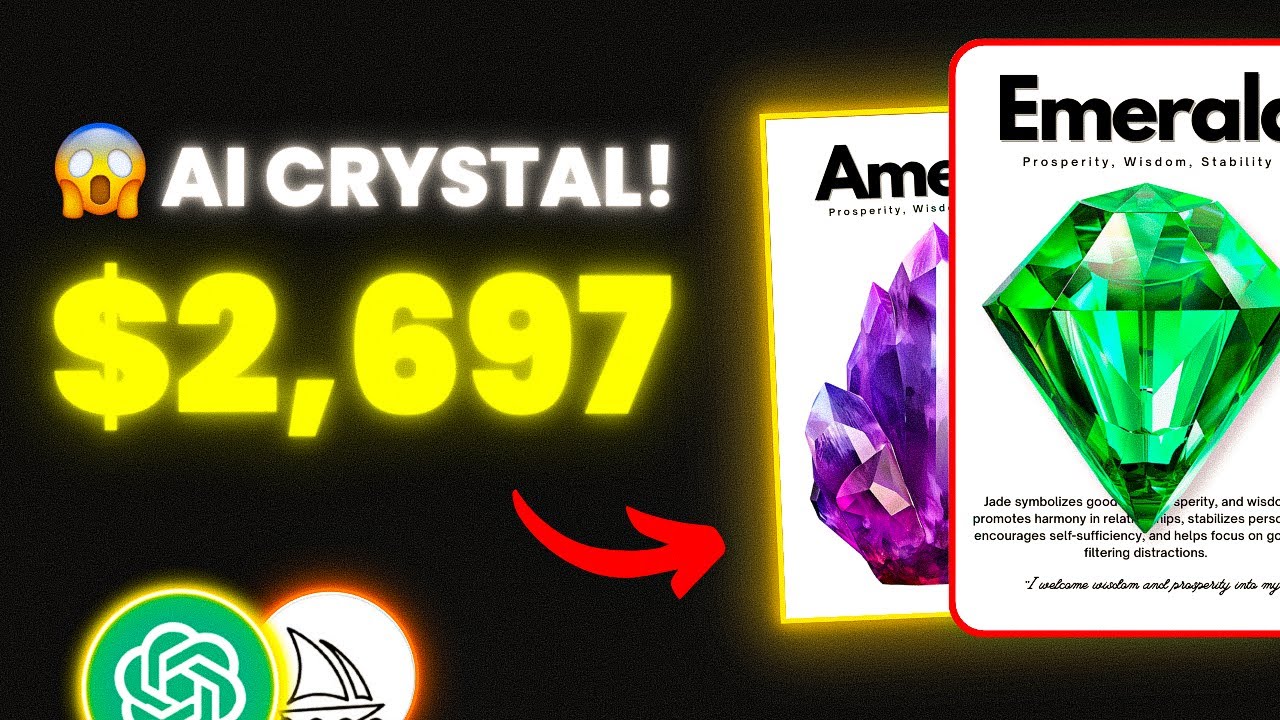 I Found A New AI Business That No One Knows! (AI Crystals!)