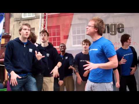 Out Of The Blue Singing A Little Bit Of Monica In My Life Festival Fringe Edinburgh Scotland