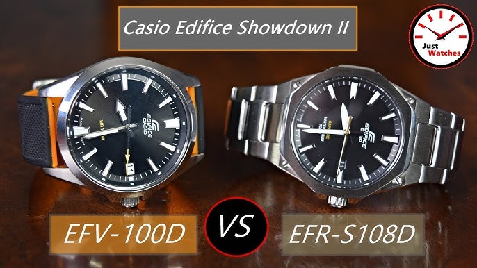 Casio Edifice Sapphire Review (EFR-S108D) - YouTube