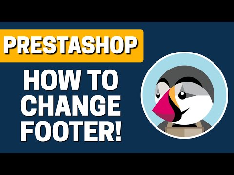 How To Change Footer In Prestashop