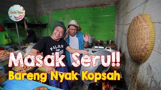 Masak Nasi Goreng Mengkudu Bareng Nyak Kopsah di Oseng Oseng Bang Madun Seru Banget!!