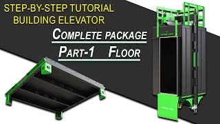 How to build pro elevator cabin_Part-1 #design