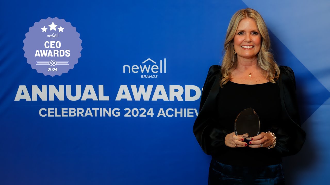 The Newell Brands CEO Award for Leadership goes to... 🏆