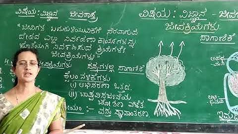 10th science Kannada medium Jeeva kriyegalu| part 1