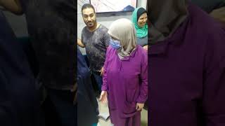 الولادة مع الدكتورة أميرة عبد الرحمن مركز النزهة لها شكل تاني (painless walking cesarean section)