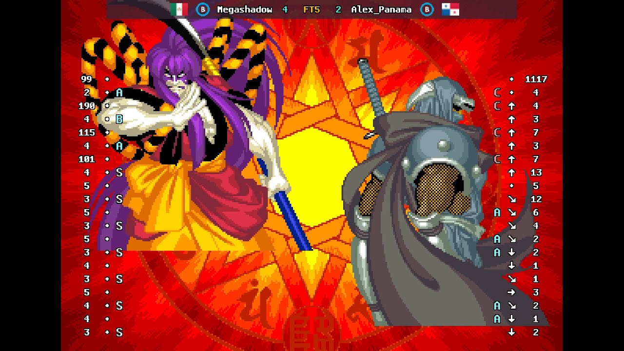 Samurai Shodown IV - 🇲🇽 Megashadow(B) vs 🇵🇦 Alex_Panama(B