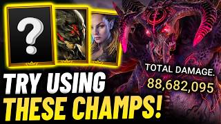 How to Beat the TAINTED DEMON LORD CLAN BOSS! (All Faction Options) - Raid Shadow Legends Guide