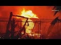 RV dealership destroyed by massive fire in Santa Fe Springs