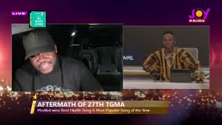 George Quaye Congratulating MDK live on Zoom over his TGMA award success!