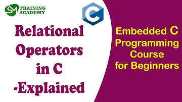 Relational Operators in C