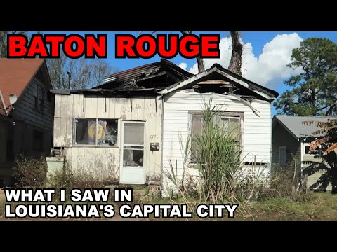 BATON ROUGE - America's 8th Most Dangerous City - What I Saw In Louisiana's Capital