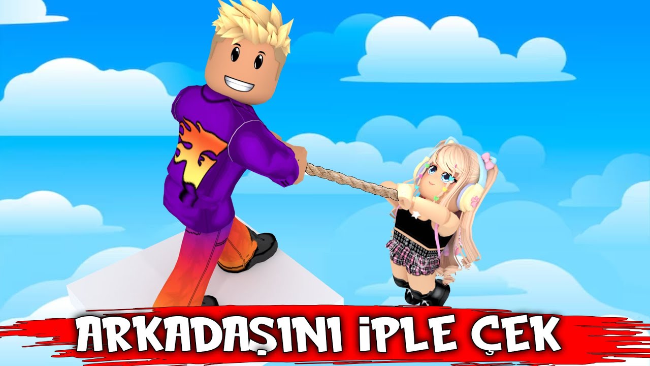 ARKADAŞINI İPLE ÇEK | ROBLOX OBBY BUT YOU'RE ROPE