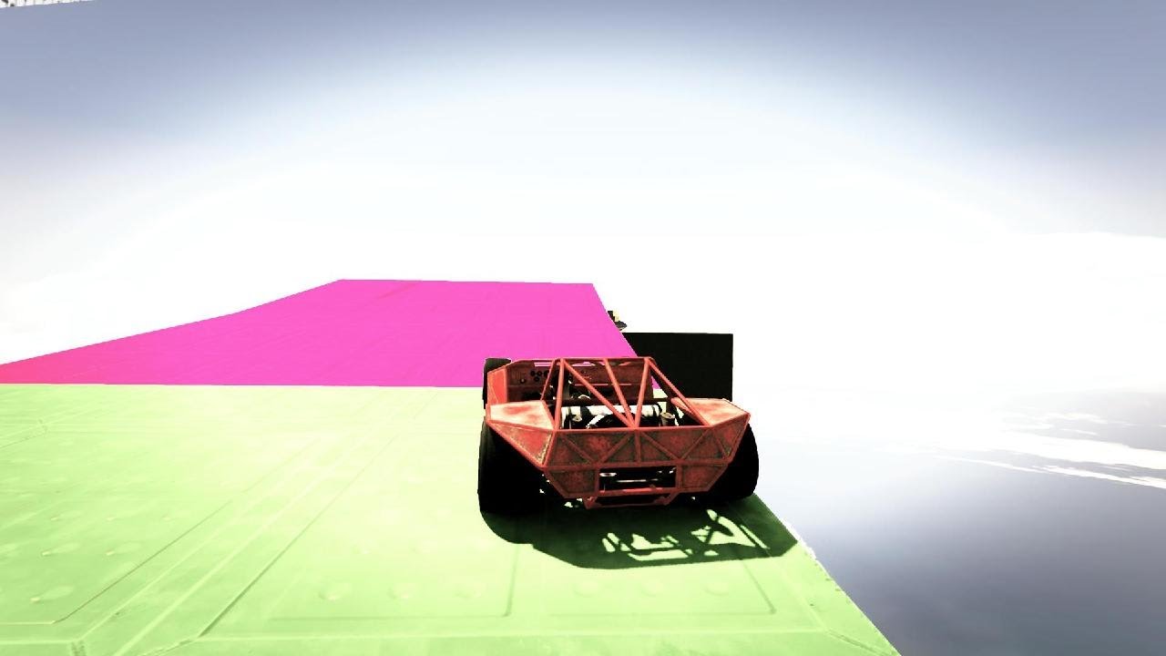 Playing face to face race in GTA online