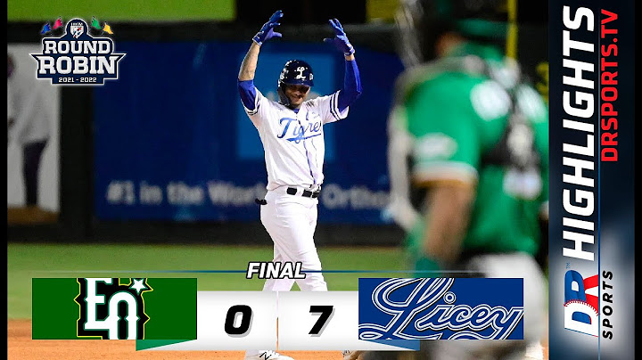 Resumen Estrellas Orientales vs Tigres del Licey | 3 ENE 2022 | Serie Semifinal Lidom