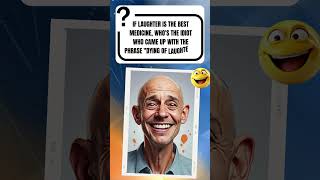 Unraveling the Laughter Conspiracy: Who's the Genius Behind 'Dying of Laughter'? 😂🤔#funnyshorts