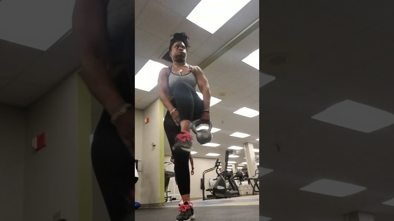 Kettlebell Around the World w/Repeater Knee YouTube