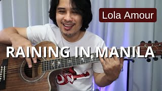 Raining in Manila 'guitar tutorial' - song by 'Lola Amour'