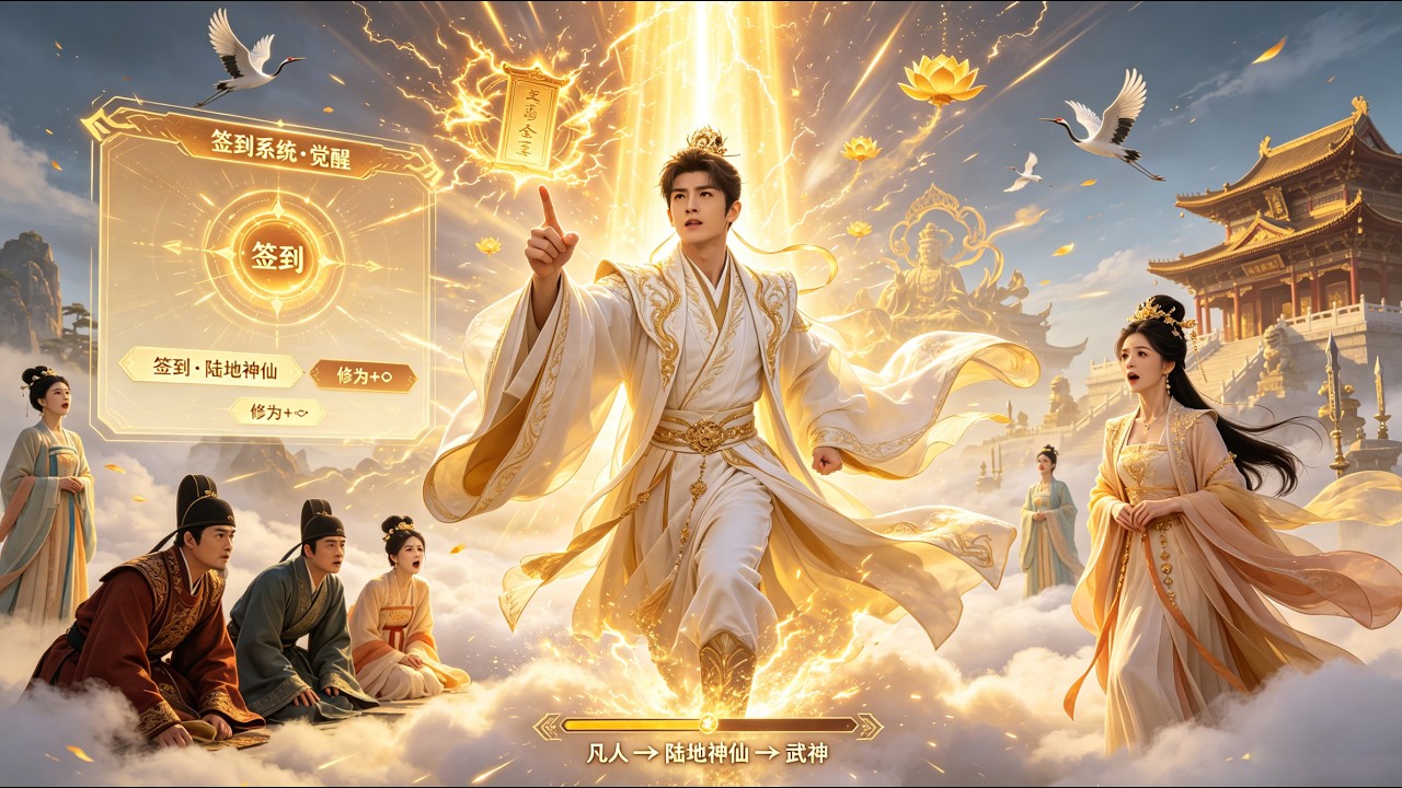[Multi SUB] ｜被贬太子激活签到系统，陆地神仙开局！诛贪官、灭魔族，助妹妹登帝位，自己成护国武神，逆袭传奇！！#剧能充电站 #MiniDrama#精彩大陆短剧