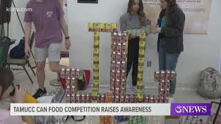 TAMUCC helps food pantry through homecoming can-building competition