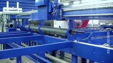 Robotic pipe shop logistics