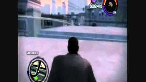 Saints row 2 glitch under the map
