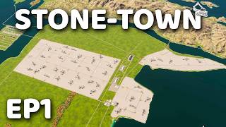 Building a COUNTRY Off the STONE INDUSTY - Cities Skylines 2 StoneTown #1 screenshot 3