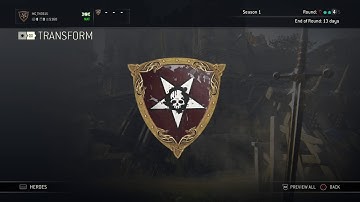 For Honor- Pentagram  w/ Skull Emblem Tutorial