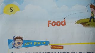 Celebrity 1st Standard CBSE syllabus Chapter 5 "Food"  "Environmental Science" Text Book Contents Profile