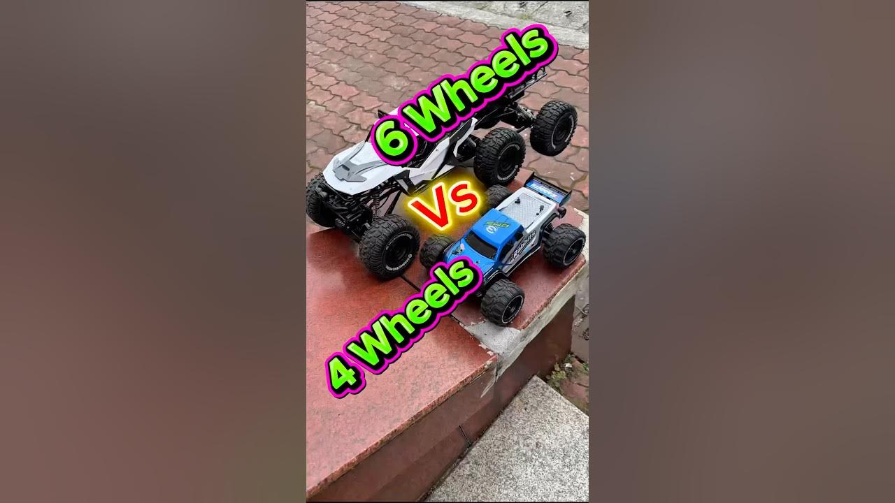 6 Wheels vs 4 Wheels RC Car Hill Climb Challenge – Who Wins? 6 Wheels vs 4 Wheels RC Car Hill Climb Challenge – Who Wins?